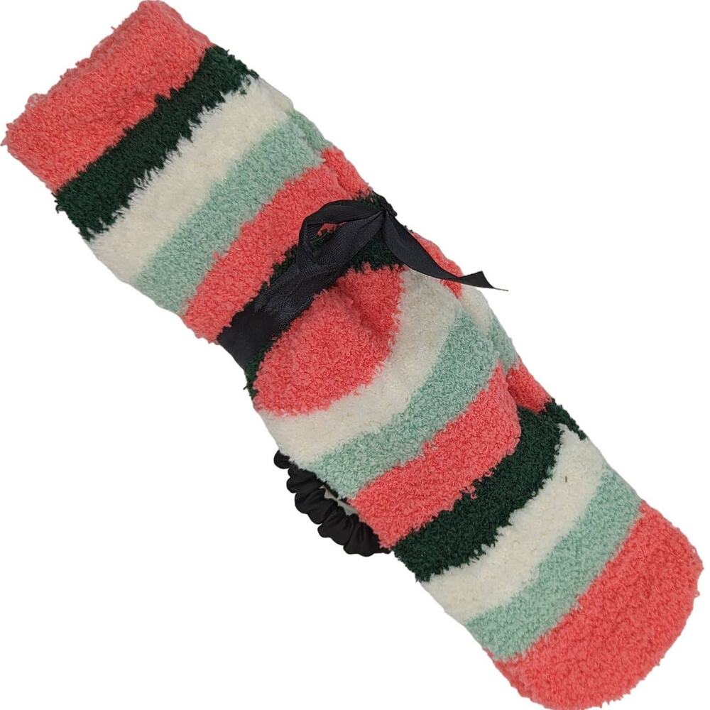 Free Press Cozy Striped Socks with Penguin Mask - Picture 3 of 8